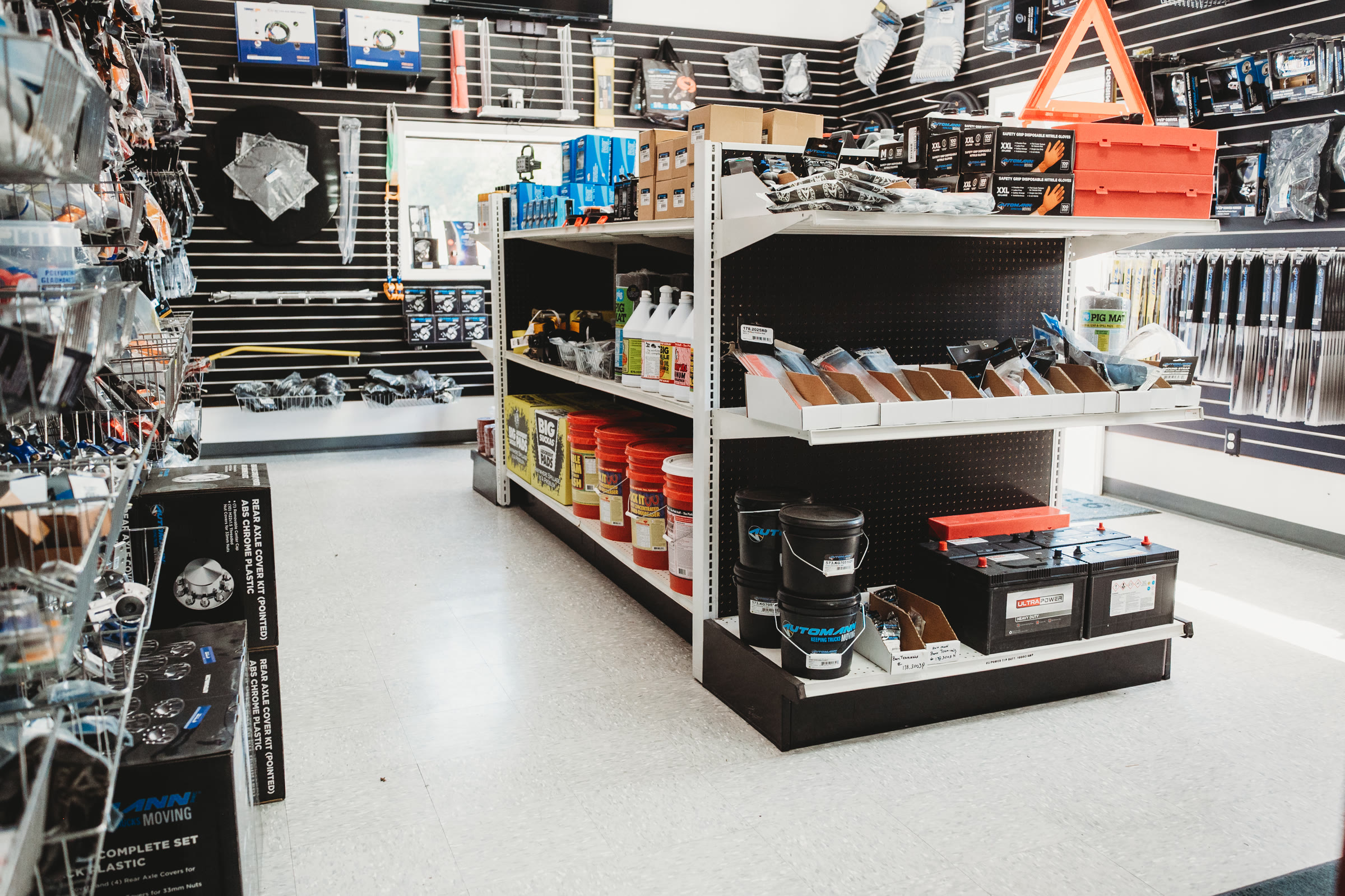 The KP Crossville parts showroom on I-40